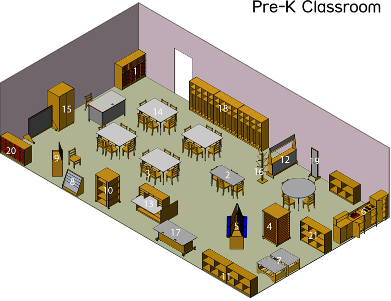 Classroom Design Suggested Room Layouts